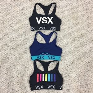 Victoria’s Secret VSX Sports Bra Lot of 3 - Medium